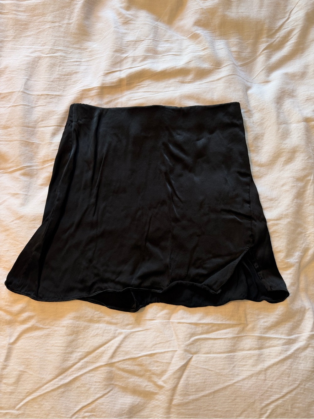 Wilfred black high waisted mini skirt